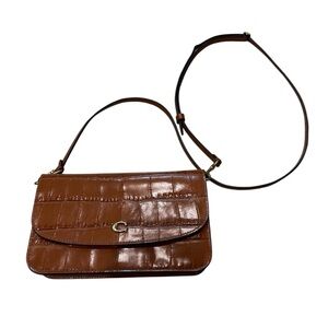 Coach Embossed Croc Hayden‎ Crossbody C8941